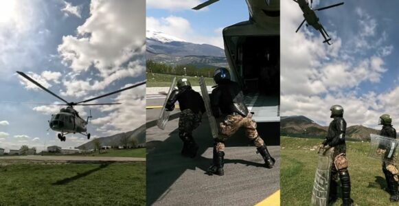 KFOR-i blindon terrenin: Ushtarët italianë stërviten për trazirat në Kosovë