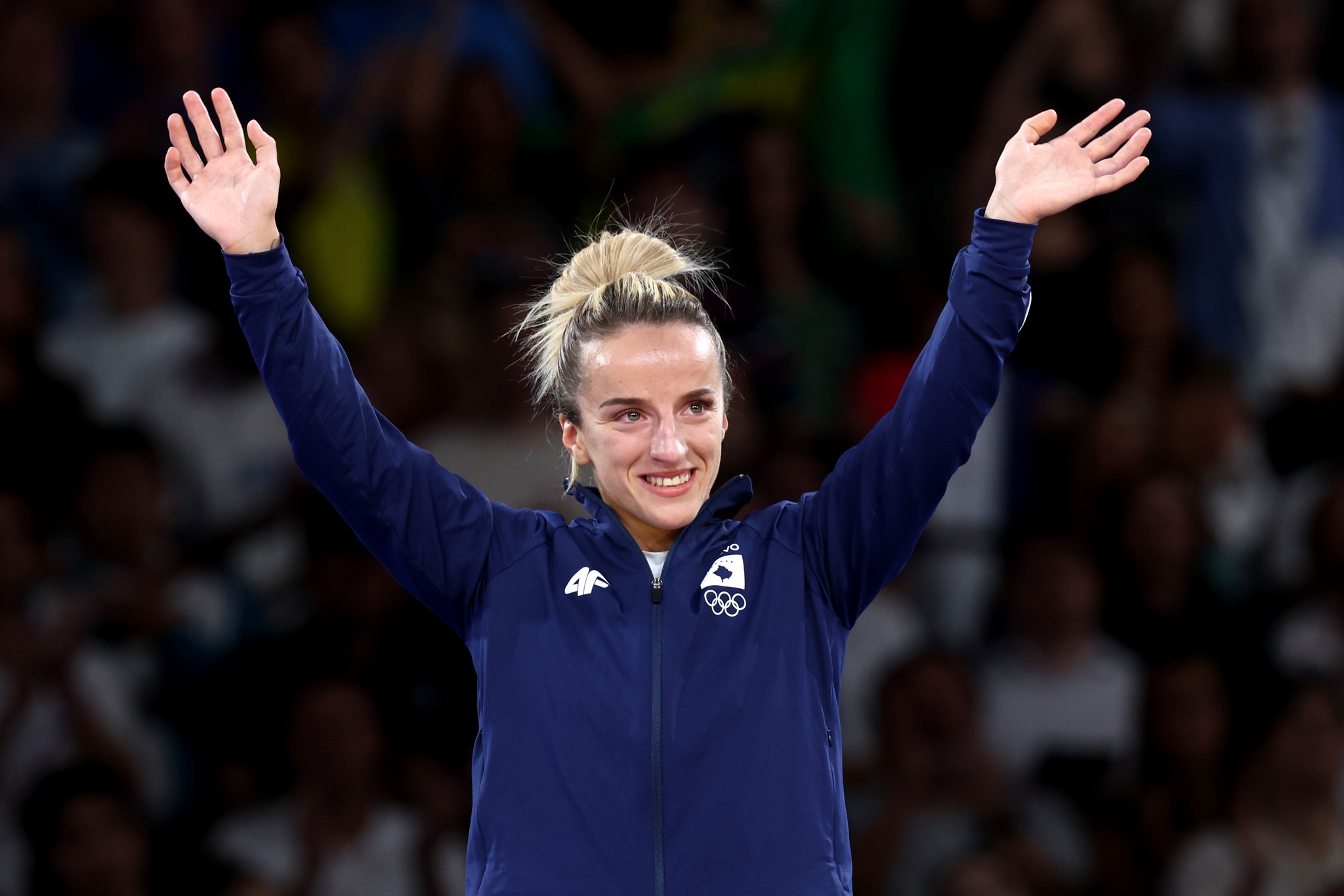 Distria Krasniqi në mesin e dhjetë sportistëve më të mirë në Ballkan