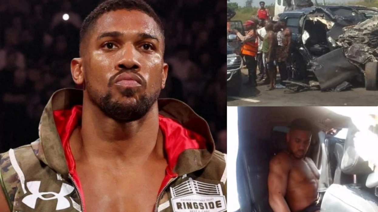 Dalin pamjet e frikshme të aksidentit që pësoi Anthony Joshua