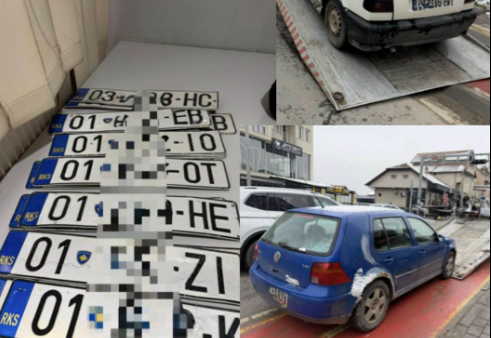 Policia has në mbi 350 automjete të paregjistruara vetëm në dy javët e para të janarit