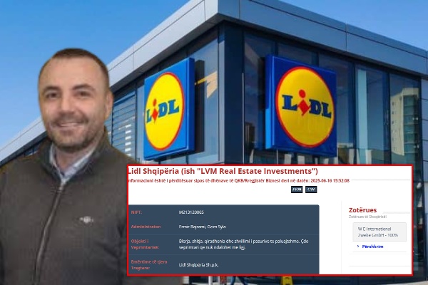 Kush fshihet pas “Lidl Albania&Kosova”? Dy pronarët me “aventurë” nga tregu imobiliar te porti më i rëndësishëm në Shqipëri