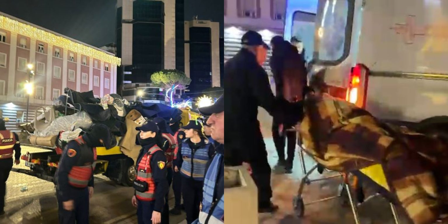 Protesta para Kryeministrisë, policia ndërhyri në mesnatë – Adriatik Lapaj u dërgua me urgjencë në spital