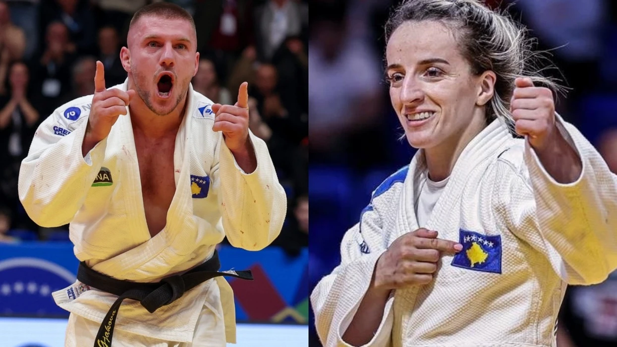 Distria Krasniqi dhe Akil Gjakova shpallen sportistët e vitit 2025 nga KOK-u