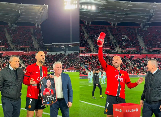 Vedat Muriqi pranon çmimin e “futbollistit të muajit” në La Liga